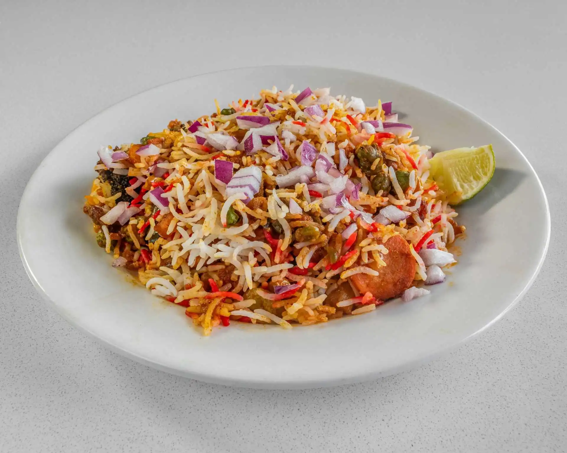 Vada pav with chutneys at The Gully Bites Winnipeg