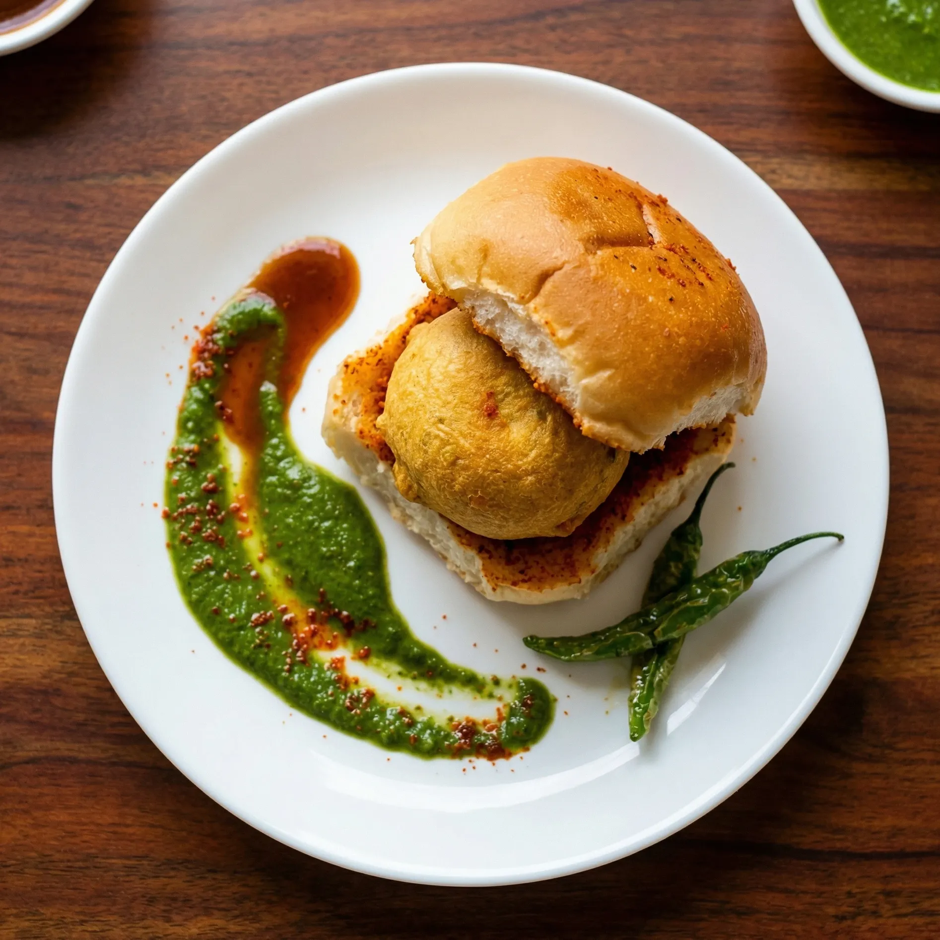 Vada Pav - Indian burger street food at The Gully Bites Winnipeg